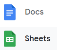 Google Docs and Sheetz