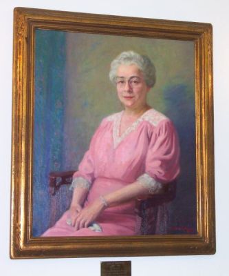 Lela Thornburg
by Joseph B. Kahill (1939)

Lela Helen Goodall was the oldest daughter of Louis and Rose (Goodwin) Goodall. She was born in Portland, Maine, November 15, 1887, and married Harvey David Thornburg. Mrs. Thornburg died July 26, 1957.

Joseph B. Kahill was born in Alexandria, Egypt in 1882. He studied under Richard Miller, Jule Prinet, Raphael Collin, and C.L. Fox. He was a member of the Portland Society of Artists, and his works were exhibited at the Society of Independent Artists in 1917 and 1920, as well as the Portland Museum of Art (Maine) in 1943. He died in Portland, Maine in 1957.
