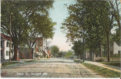 Main St
Postmarked 1909
